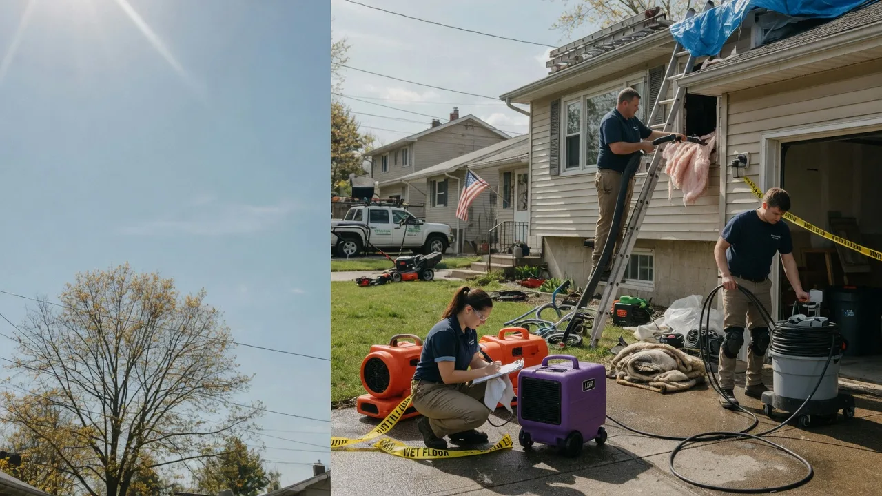 Emergency Water Removal in Montandon, PA near me